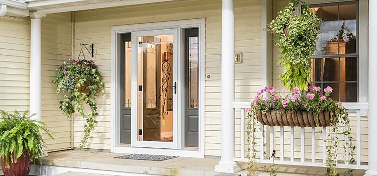 screen door installation in Corcoran