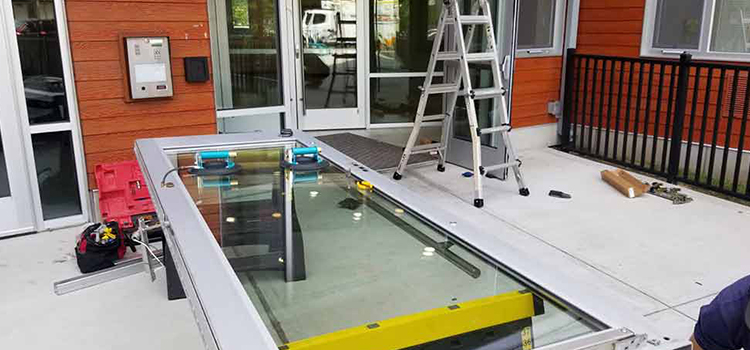 storefront door glass replacement Corcoran